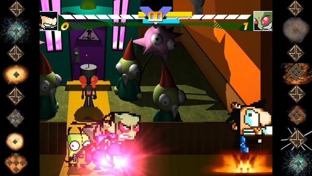 Dib (Nickelodeon) vs Invader Zim (Nickelodeon) - Ultimate Mugen Fight 2016 смотреть онлайн