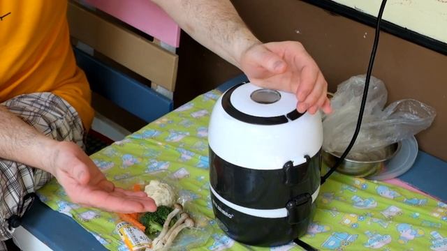 Мини рисоварка (rice Coocker) для путешествий. Обзор и пример использования