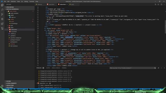 #301DaysOfCode Day 190/301 - Building An Issue Tracker #1 смотреть онлайн