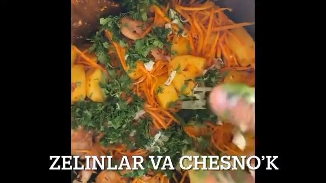 чахохбили из курицы с картошкой /TOVUQLI CHAXOXBILI смотреть онлайн