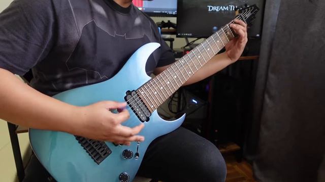 Dream Theater - Awaken The Master Intro Guitar Cover | Neural DSP | Ibanez RG8 Mystic Dream Recolor смотреть онлайн