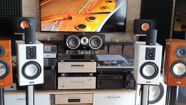 #Magnat Needle Alu Sat + #Canton Subwoofer 1200R - Demo смотреть онлайн