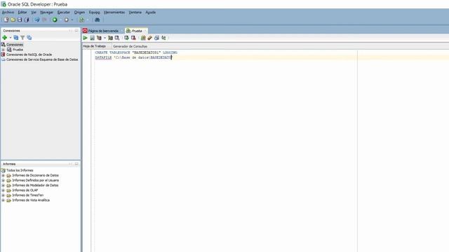 ORACLE: INSTALACIÓN, CREACIÓN DE TABLESPACE Y USER смотреть онлайн