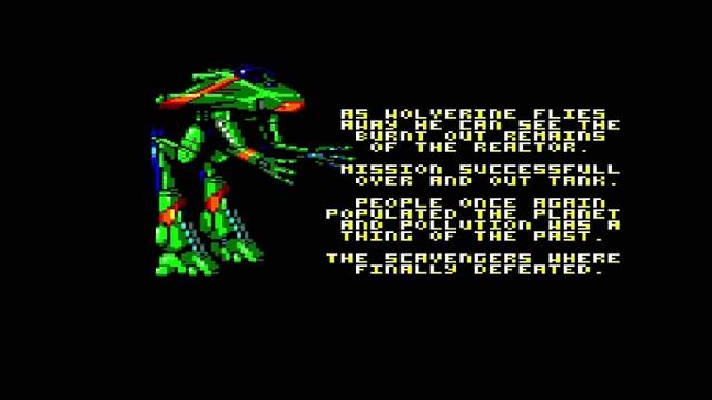Robozone - Amstrad CPC - ending смотреть онлайн