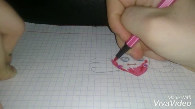 Как нарисовать милое сердечко с крыльями? Рисуем вместе сердечко!!! ❤ смотреть онлайн