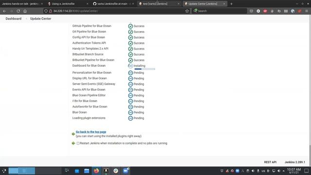 Jenkins Pipelines Introduction смотреть онлайн