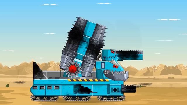 Aircraft Carrier - Monster Tank | WOT | Мега танки VS Босс | Мультики про танки | WOT Tank Cartoon смотреть онлайн