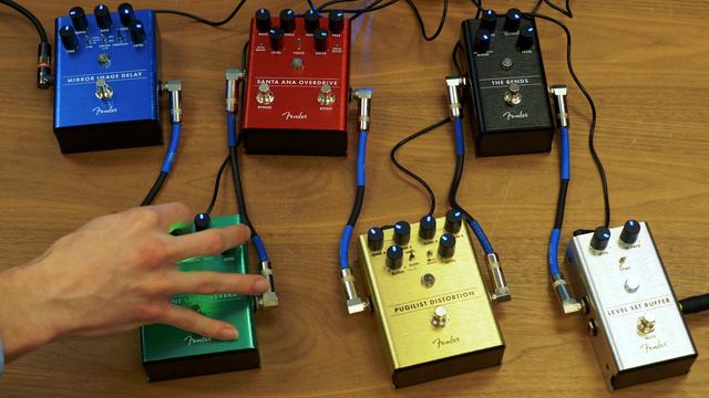 Fender Guitar Effect Pedals Line Demo & Review смотреть онлайн