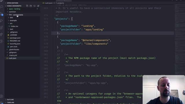 Creating a Rush Monorepo with a React App and Shared Component Library смотреть онлайн