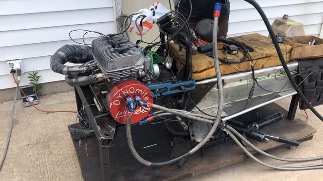 T7 Arctic Cat 440 Engine Dyno Run At 10k