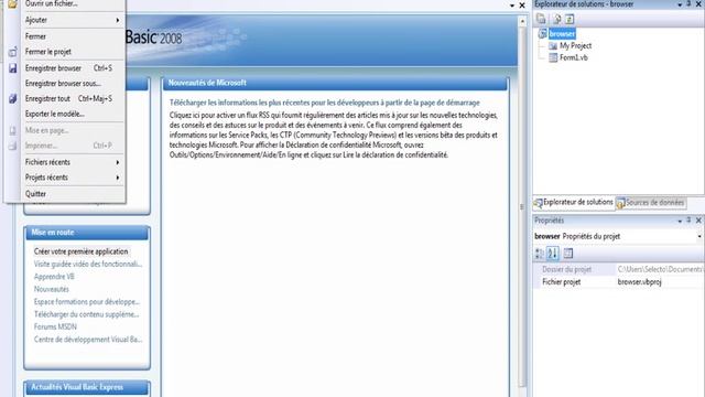 Apprendre Visual Basic .NET + JAVA + PHP en français смотреть онлайн
