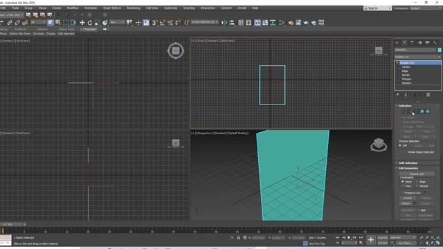 Функция Connect в 3Dsmax для урока курса 3d магия интерьер.