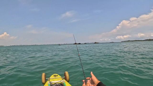 Kayak Fishing around Sentosa Island | LOST A BIG ONE | FishOn SG | Singapore 2022 смотреть онлайн