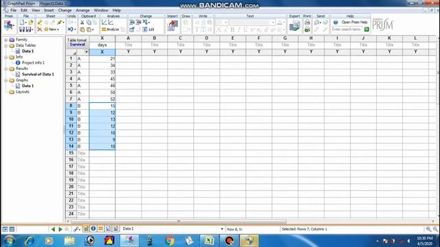 How to plot Kaplan-Meier Curve or Survival plot in GraphPad prism software смотреть онлайн