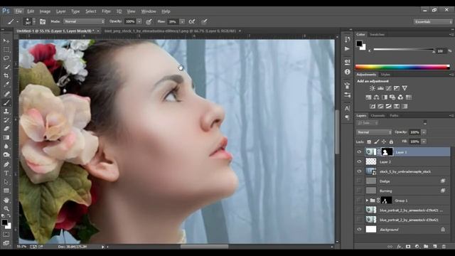 I want fly like you | Photo Manipulation in Adobe Photoshop CC (Free Tutorial) смотреть онлайн