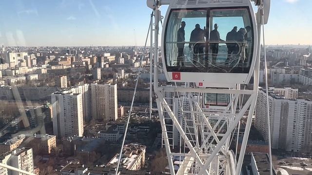 КОЛЕСО ОБОЗРЕНИЯ СОЛНЦЕ МОСКВЫ! ? ☀️ смотреть онлайн