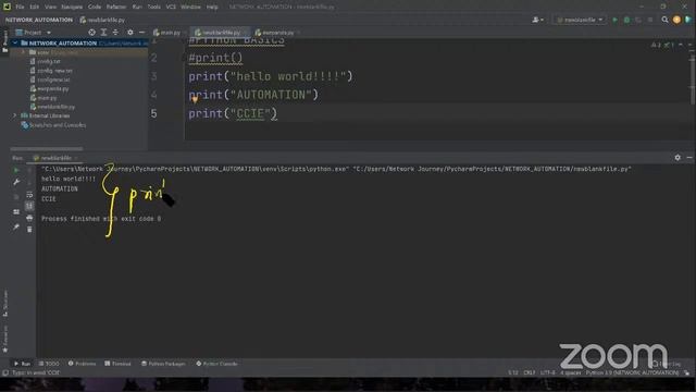 ep#2 What is print(), open(), string, comment in Python3 Automation? || (1-Week Full FREE WEBINAR) смотреть онлайн