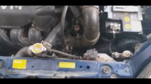 Toyota Funcargo регулировка кхх и оборотов