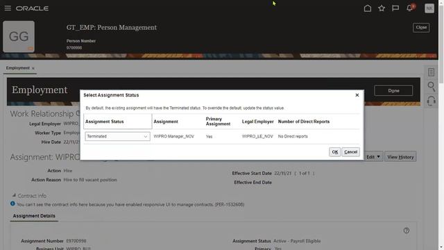 Oracle Fusion HCM | Hire | Global Transfer | Emp Hire | Cloud HCM | Training | Placement | Terminat смотреть онлайн