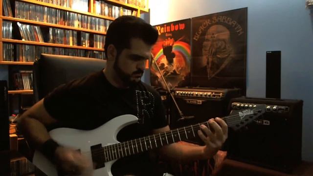 Iced Earth - The Hunter (guitar cover) смотреть онлайн