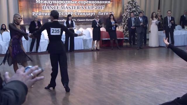 румба, финал, Кубок Танц-Мастера, С.-Петербург, 23.12.17 смотреть онлайн