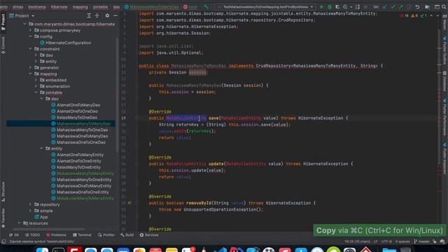 #08g - Many To Many Mapping | BELAJAR ORM HIBERNATE смотреть онлайн