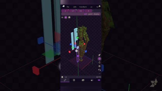 living axe 3d model using blockbench смотреть онлайн