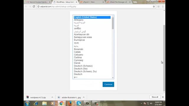 how to install a wordpress in cpanel Urdu Tutorail смотреть онлайн