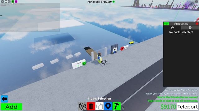 How to use Water Parts in Obby Creator! смотреть онлайн