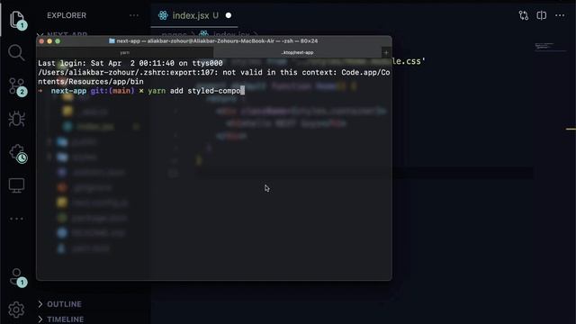 Installing styled components in NEXTJS смотреть онлайн
