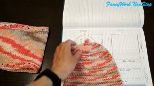 Детский комплект шапка и снуд спицами.