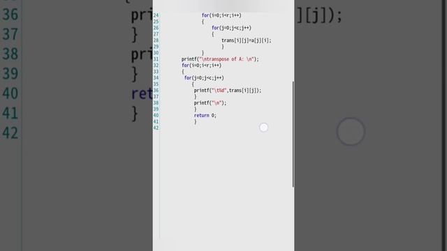 Find the transpose of matrix смотреть онлайн