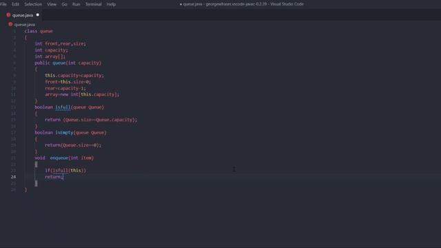 Queue Implementation using Arrays in Tamil ! смотреть онлайн