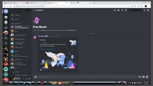 Free Discord Server Boost ?