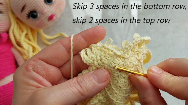 Amigurumi Barbie bebek 40 cm Part 5 Peruk yapımı (Subtitulos en Español) смотреть онлайн