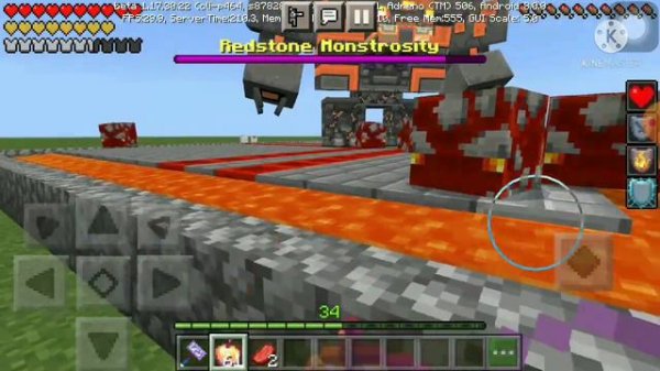 Minecraft Dungeons addon jungle abomination + Nameless one + Redstone Monstrosity boss battle