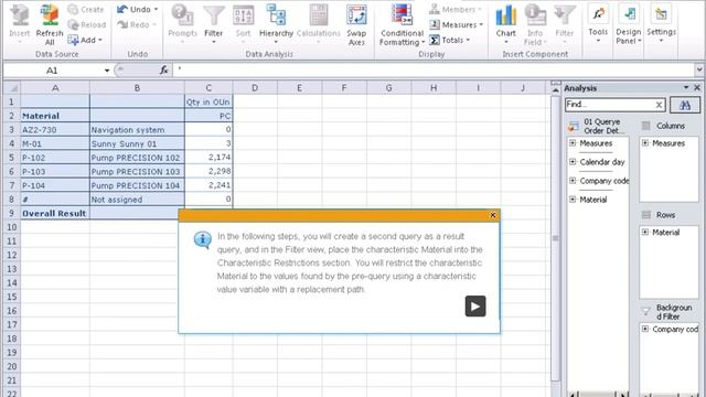 SAP Business Warehouse Query Design and Analysis part 21 смотреть онлайн