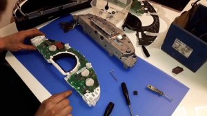 Потухла приборная панель, замена высоковольтного трансформатора, Mercedes-Benz W220 S320cdi