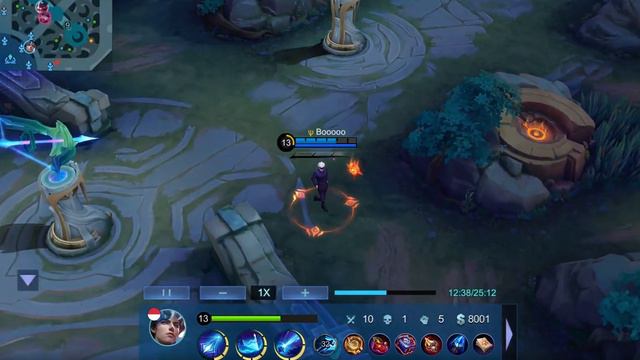 Xavier Gojo Satoru Maniac Moment (Gameplay)