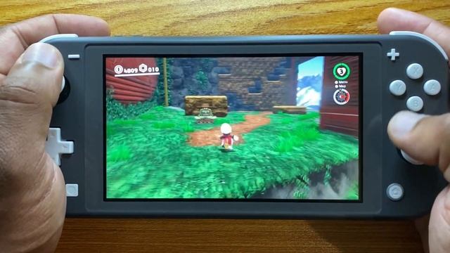 Super Mario Odyssey Nintendo Switch Lite Gameplay