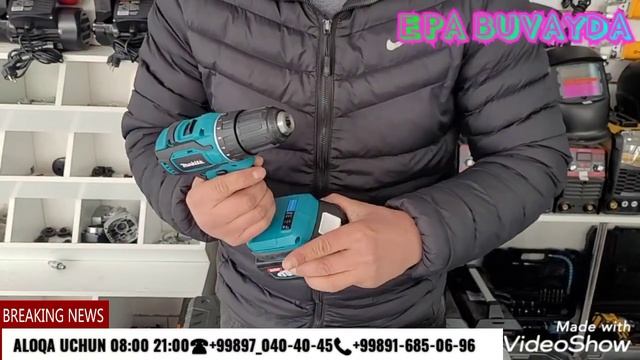 MAKITA 199V 3&1 TIRENDAGI NABOR AKTSIYA BOSHLANDI смотреть онлайн
