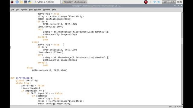 Heating & Security Control Part 37 - Raspberry Pi coding python tkinter gui смотреть онлайн