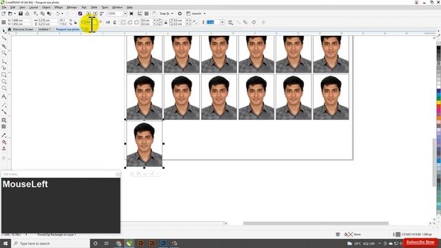 Corel Draw me Passport Size Photo Kaise Banaye | How to Make Passport Size Photo in CorelDraw смотреть онлайн