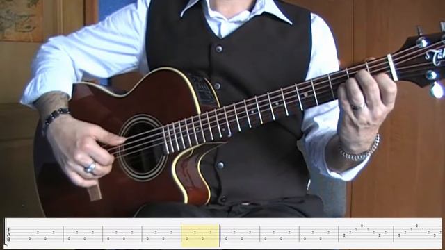 Is There Anybody Out There - Pink Floyd (гитара, разбор и табы) смотреть онлайн