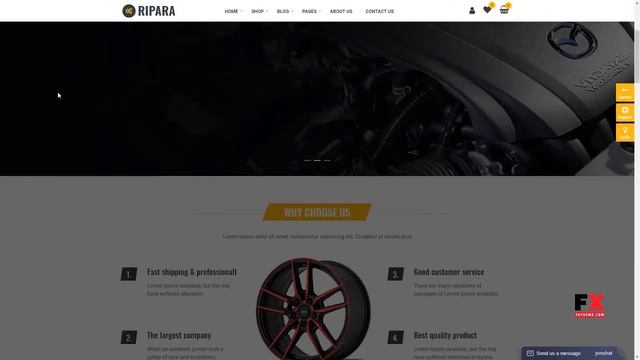 Ripara - Auto Repair and Car WooCommerce WordPress Theme Sammie смотреть онлайн