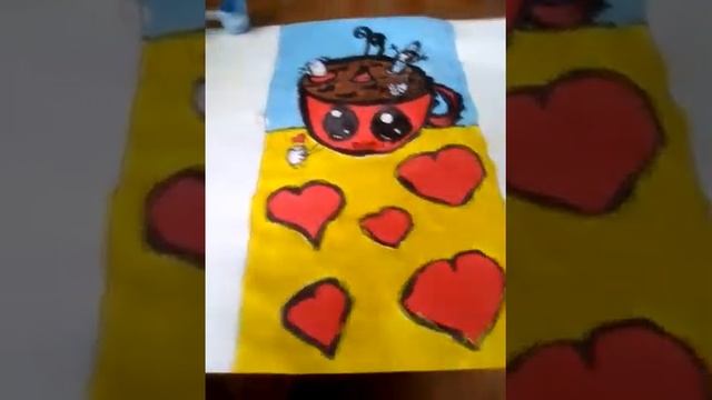 Рисую какао с маршмелоу смотреть онлайн