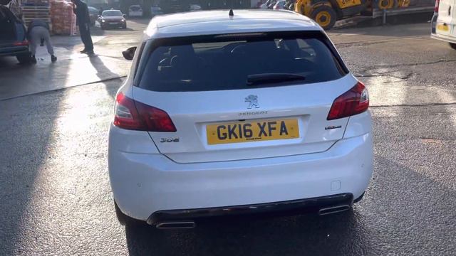 PEUGEOT 308 1.6 BlueHDi GT Line (s/s) l 5dr£6,495 смотреть онлайн