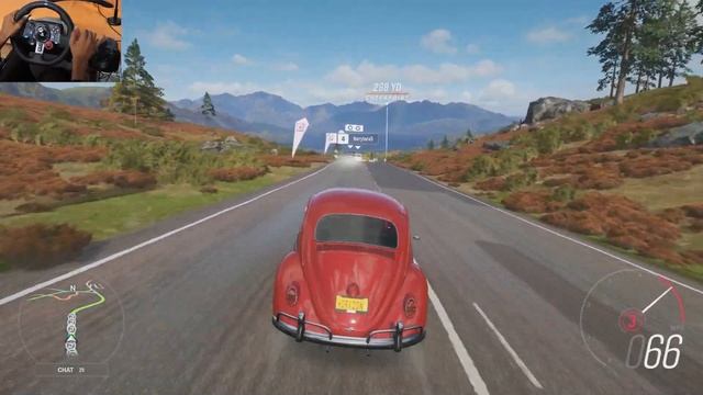 Volkswagen Beetle - Forza Horizon 4 | Logitech g29 Steering Wheel + Gear смотреть онлайн