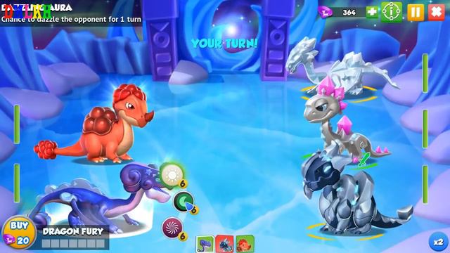 Wow! Fight does not win enemy very strong ,Attack the Boss Dragon ,gameplay, Dragon Mania Legend смотреть онлайн