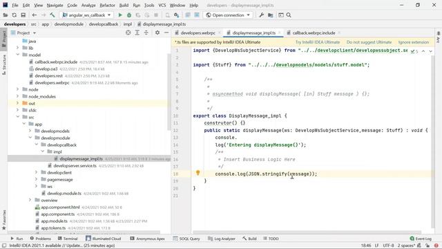 Angular Websockets Callback смотреть онлайн